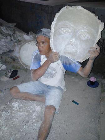 making mold for face