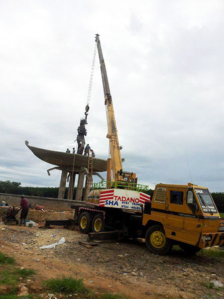 pemasangan di lokasi