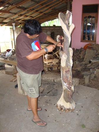 process of living tree